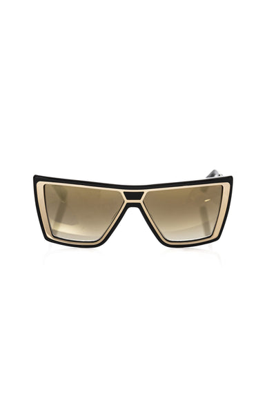 Frankie Morello Black Acetate Women's Sunglass - Masuh best bargains 