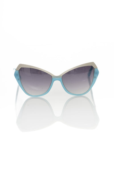 Frankie Morello Light Blue Acetate Women's Sunglass - Masuh best bargains 