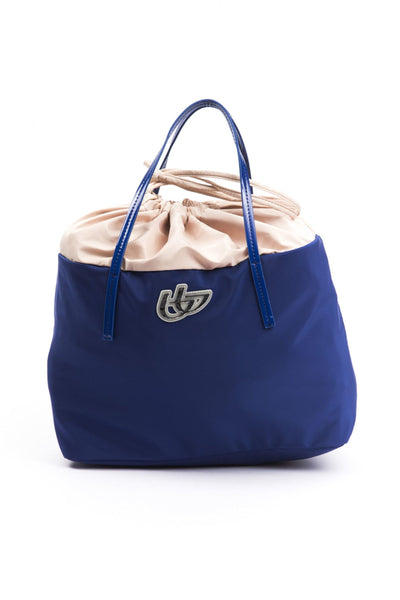 BYBLOS Blue Polyester Women Handbag - Masuh best bargains 
