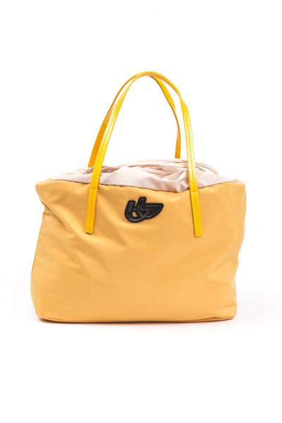 BYBLOS Yellow Polyester Women Handbag - Masuh best bargains 