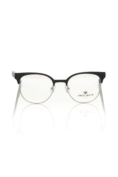Frankie Morello Black Acetate Women Frame - Masuh best bargains 
