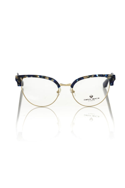 Frankie Morello Blue Metallic Fiber Women Frame - Masuh best bargains 