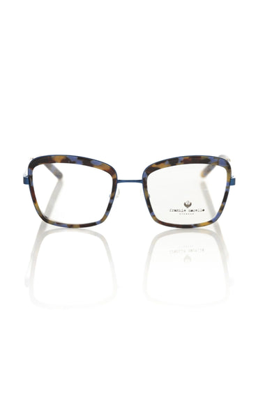 Frankie Morello Blue Metallic Women's Eyeglass Frame - Masuh best bargains 