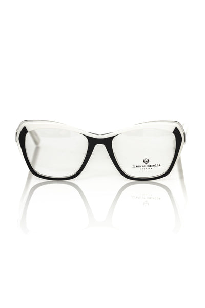 Frankie Morello Black Acetate Women's Frame - Masuh best bargains 