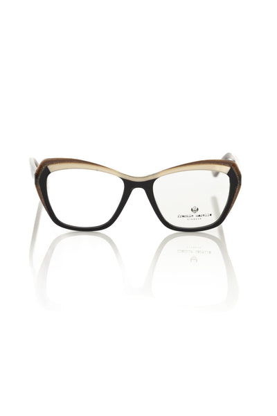 Frankie Morello Black Acetate Women Frame - Masuh best bargains 