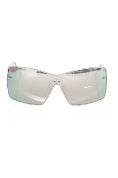 Frankie Morello Silver Metallic Women Sunglass - Masuh best bargains 