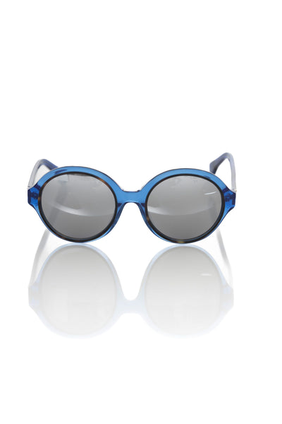 Frankie Morello Blue Acetate Women Sunglass - Masuh best bargains 