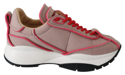 Jimmy Choo Ballet Pink Chic Padded Sneakers - Masuh best bargains 
