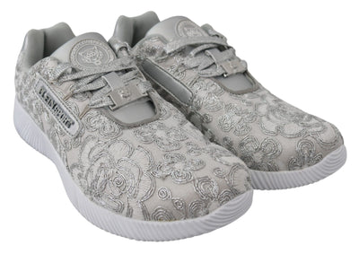 Plein Sport Silver Gleam Runner Joice Sneakers - Masuh best bargains 