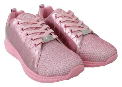 Plein Sport Chic Pink Blush Runner Gisella Sneakers - Masuh best bargains 