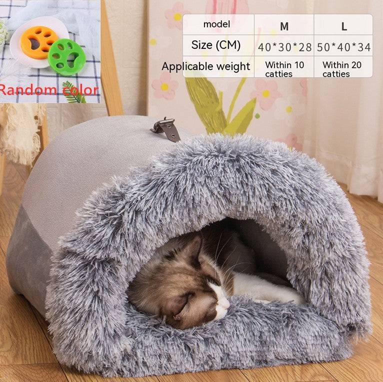 New Splice Portable Pet Nest Portable Autumn And Winter Warm Dog Nest - Masuh best bargains 