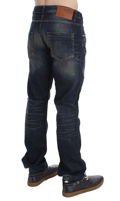 Acht Elegant Straight Fit Low Waist Men's Jeans - Masuh best bargains 