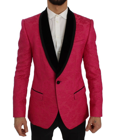 Dolce & Gabbana Floral Brocade Single-Breasted Blazer - Masuh best bargains 