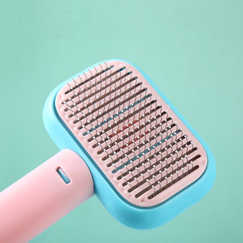 New Pet stainless steel combCat Dog Hair Brush Hair Massage Comb - Masuh best bargains 