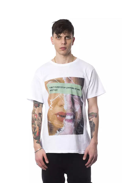 Nicolo Tonetto White Cotton Men T-Shirt - Masuh best bargains 