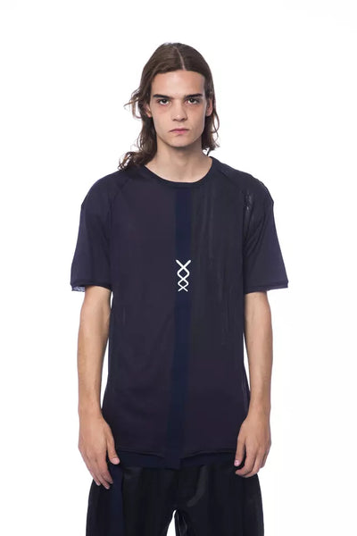 Nicolo Tonetto Blue Cotton Men T-Shirt - Masuh best bargains 