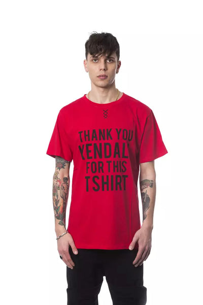 Nicolo Tonetto Red Cotton Men T-Shirt - Masuh best bargains 