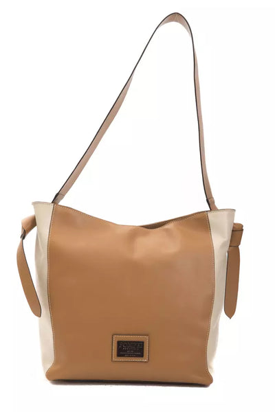 Pompei Donatella Brown Leather Women Shoulder Bag - Masuh best bargains 