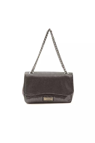 Pompei Donatella Gray Leather Women Crossbody - Masuh best bargains 