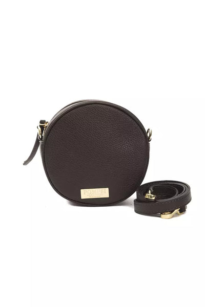 Pompei Donatella Brown Leather Women Crossbody - Masuh best bargains 