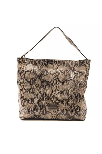 Pompei Donatella Brown Leather Women Shoulder Bag - Masuh best bargains 