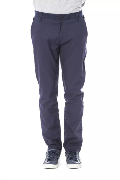 Verri Blue Polyester Men's Pant - Masuh best bargains 