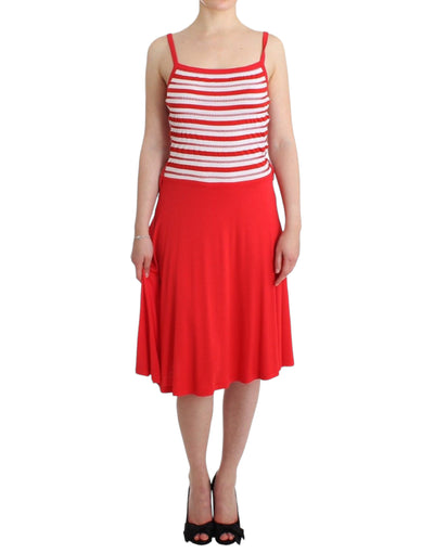 Roccobarocco Chic Audrey Jersey Line Knee-Length Dress - Masuh best bargains 