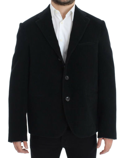 Dolce & Gabbana Elegant Black Martini Blazer Jacket - Masuh best bargains 