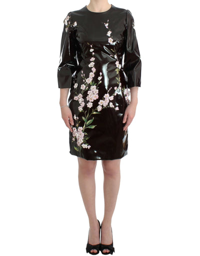 Dolce & Gabbana Elegant Floral Embellished Shift Dress - Masuh best bargains 