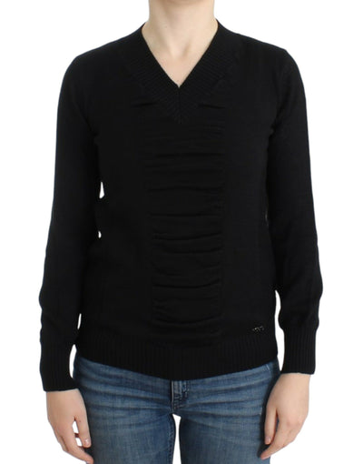 Costume National Elegant V-Neck Lightweight Sweater - Masuh best bargains 