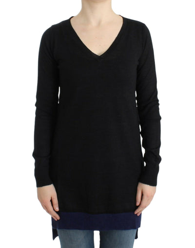 Costume National Elegant V-Neck Lightweight Sweater - Masuh best bargains 