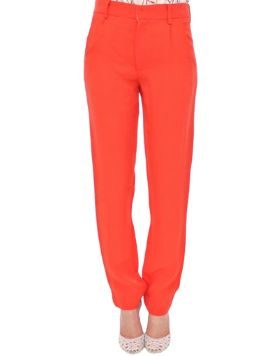 CO|TE Chic Orange Boyfriend Pants - Italian Crafted - Masuh best bargains 