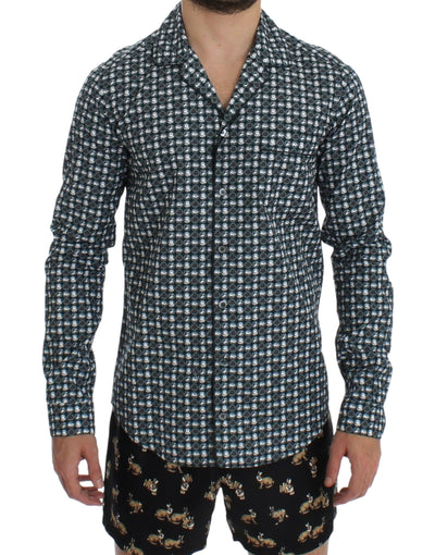 Dolce & Gabbana Elegant Green Pajama Nightshirt - Masuh best bargains 