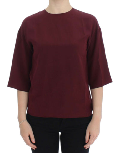Dolce & Gabbana Enchanted Sicilian Silk Top - Masuh best bargains 