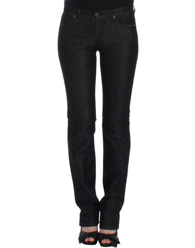 Ermanno Scervino Chic Black Slim Skinny Jeans - Masuh best bargains 