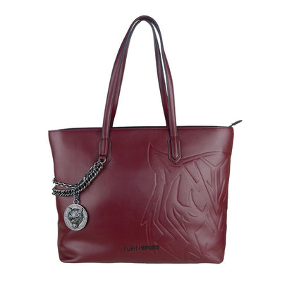 Plein Sport Red Polyethylene Women Shoulder Bag - Masuh best bargains 