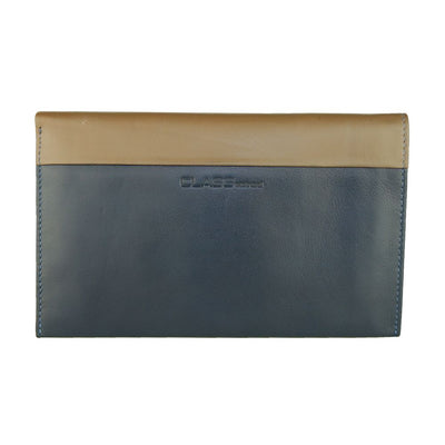 Cavalli Class Blue Leather Men Wallet - Masuh best bargains 