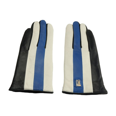 Cavalli Class Blue Lambskin Women Glove - Masuh best bargains 