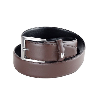 Cavalli Class Elegant Reversible Leather Belt - Dual Tone - Masuh best bargains 