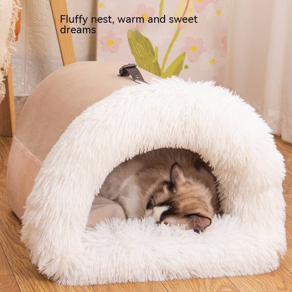 New Splice Portable Pet Nest Portable Autumn And Winter Warm Dog Nest - Masuh best bargains 