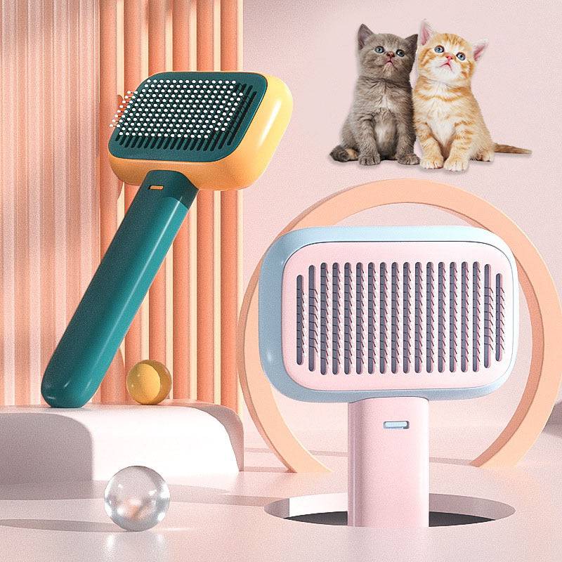 New Pet stainless steel combCat Dog Hair Brush Hair Massage Comb - Masuh best bargains 