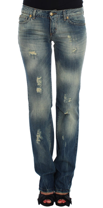 Cavalli Sleek Flair Leg Low Waist Denim - Masuh best bargains 