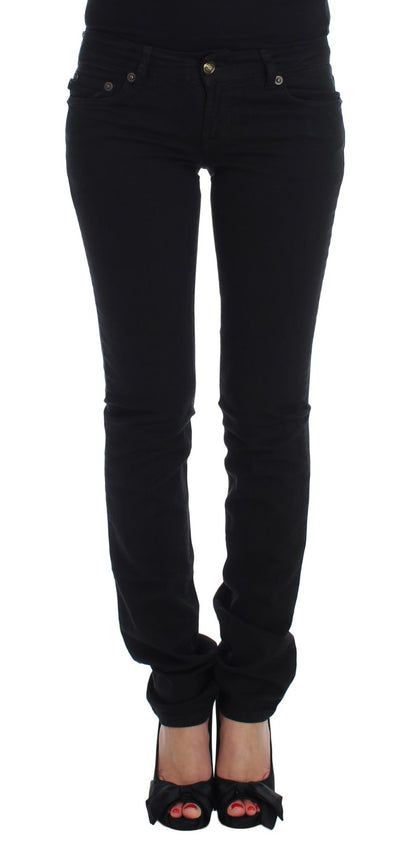Cavalli Chic Slim Skinny Black Jeans - Masuh best bargains 