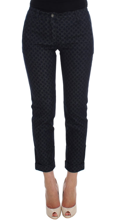 Dolce & Gabbana Chic Polka Dotted Capris Jeans - Masuh best bargains 
