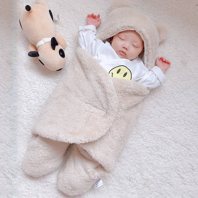 Baby Sleeping Bag Envelope for Newborn Baby Winter Swaddle Blanket - Masuh best bargains 