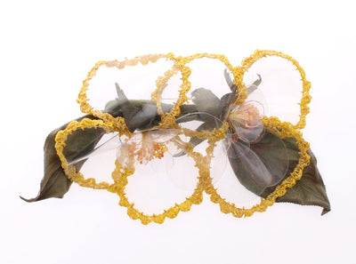 Dolce & Gabbana Exquisite Handmade Floral Silk Brooch - Masuh best bargains 