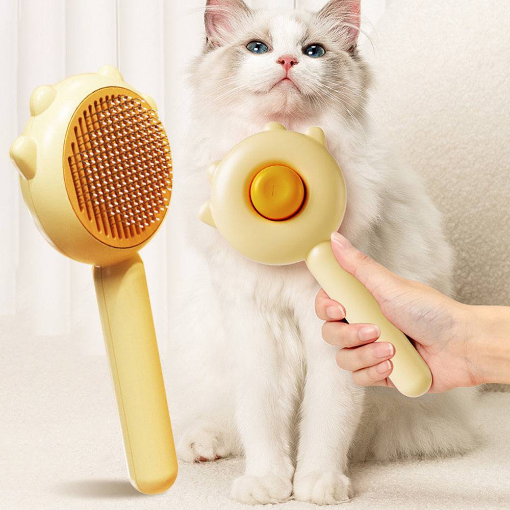 Cat Comb Massage Pet Magic Combs Hair Removal Cat And Dog Brush - Masuh best bargains 