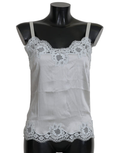 Dolce & Gabbana Silk Stretch Floral Lace Chemise Dress - Masuh best bargains 