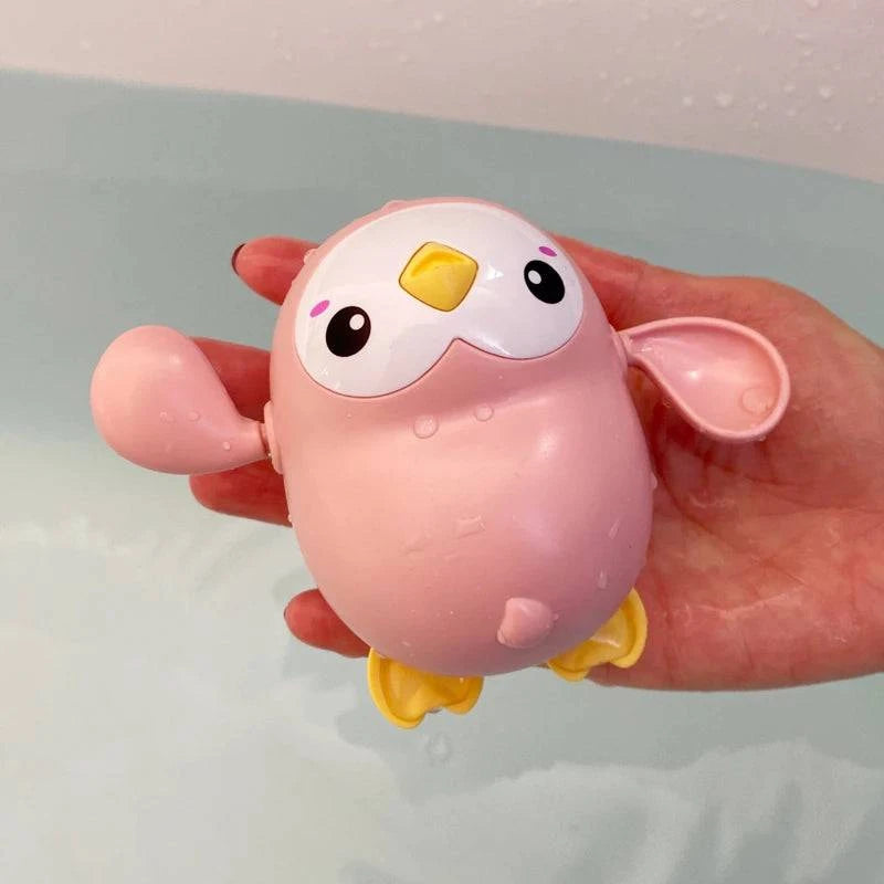 Baby Bathing Toy Kids Cute Duck Penguin Egg Water Spray Sprinkler Bathroom Sprinkling Shower - Masuh best bargains 