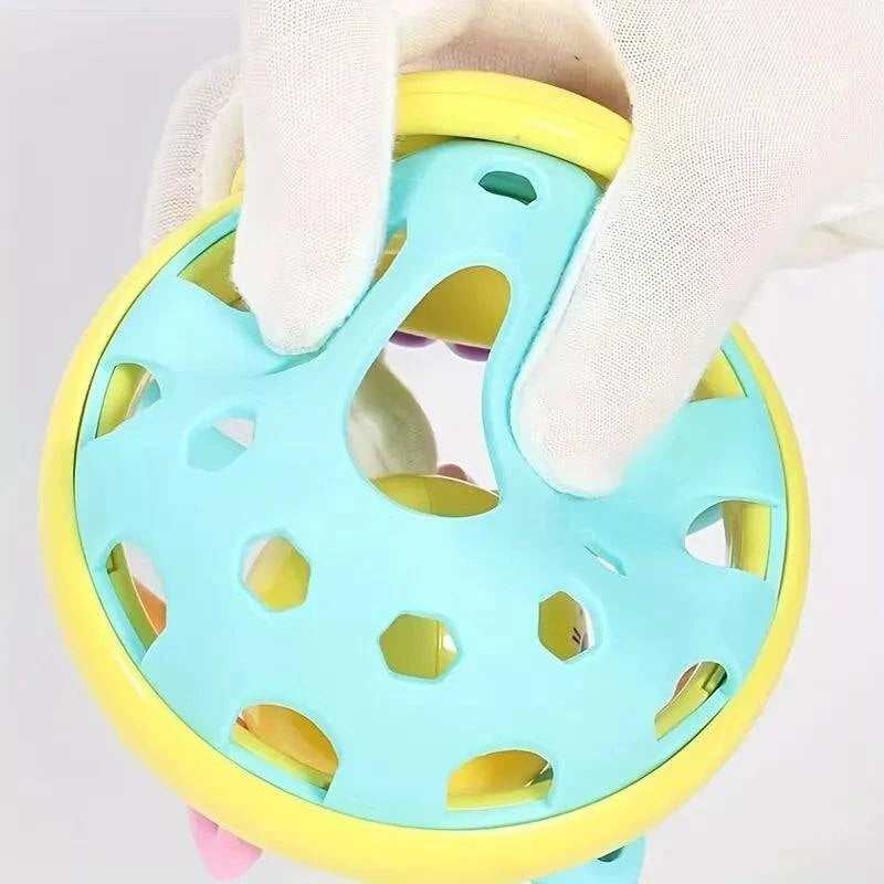 1 Pc 10cm Baby Toy Catch Ball Bendy Baby Walker Rattles Develop Intelligence Ball - Masuh best bargains 